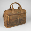 Buffalo Leather Laptop Bag 17