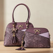 Temptation Italy Faux Leather Small Crossbody Bag with Floral Design