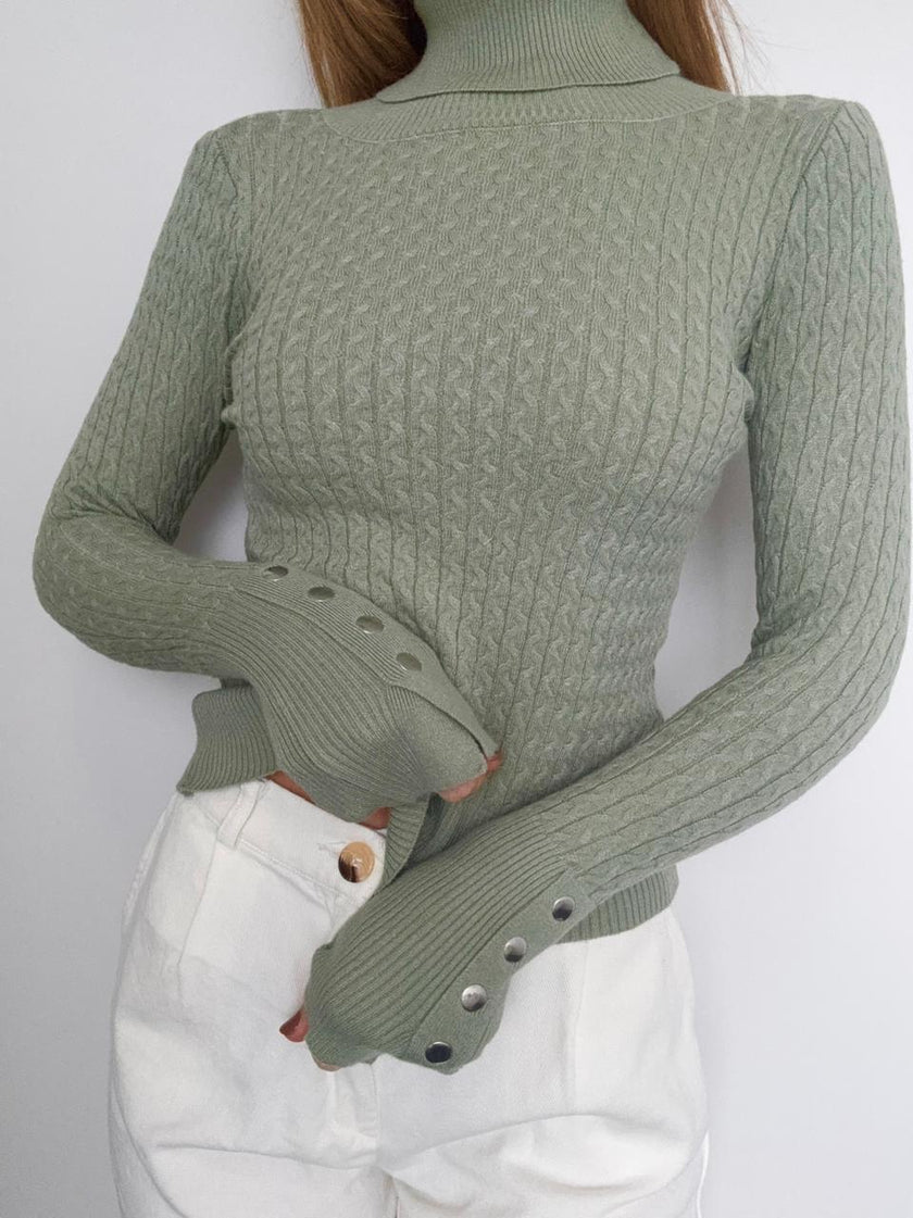Turtleneck Top