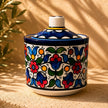 Handmade Ceramic pot with Lid – Sugar, Tea & Coffee Storage Jar / Canister