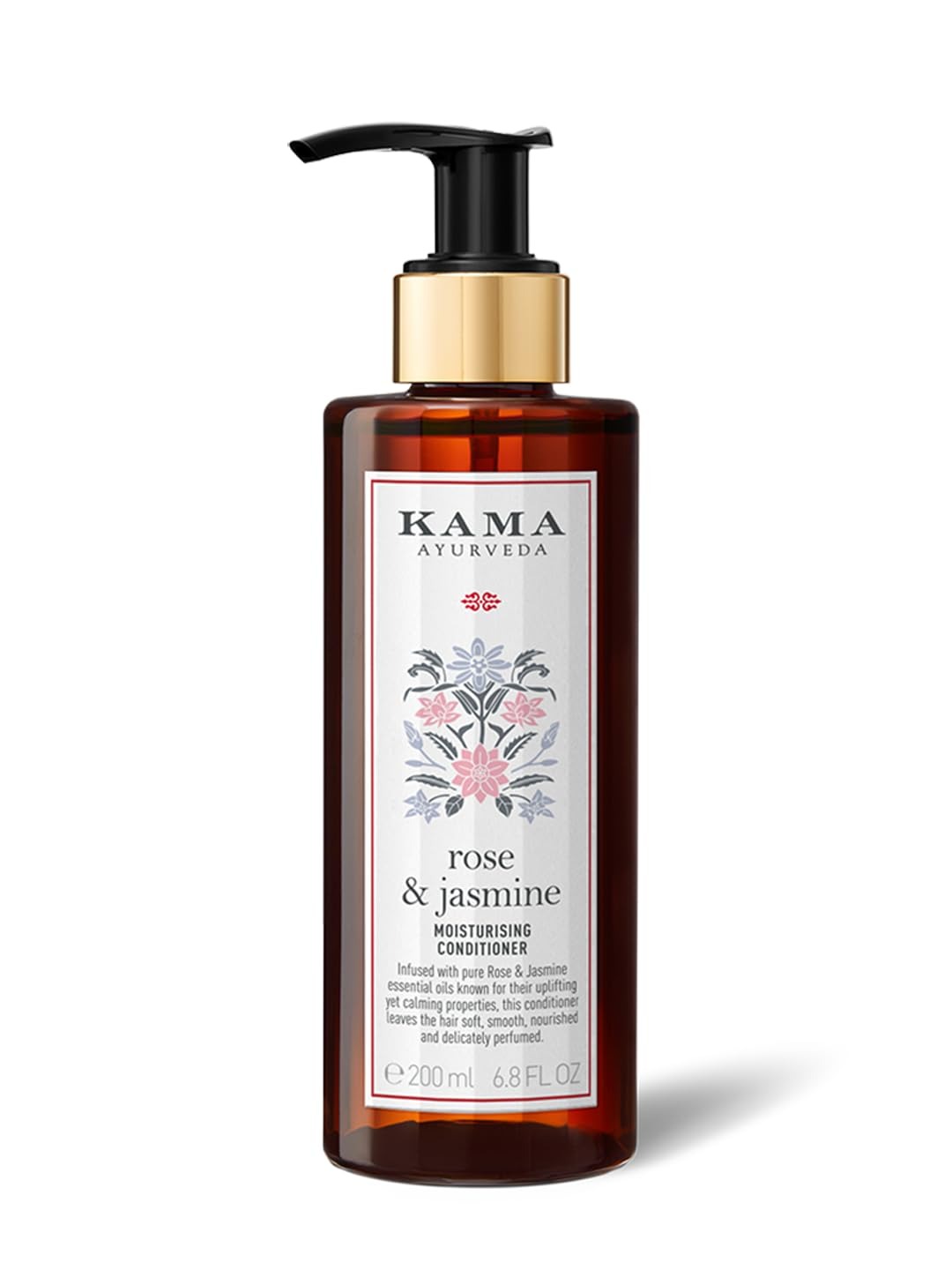 Kama Ayurveda, après-shampoing à la rose et au jasmin, 200ml