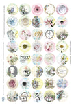 3Quarter Designs Sticker A4 Sheet - Whimsical Notions