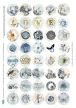 3Quarter Designs Sticker A4 Sheet - Whispered Memories