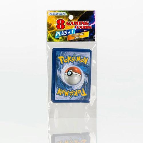 White Knight Toys - Pokémon - Pack de 8 cartes (+ 1 carte ultra-rare par pack)