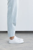 Off White Calfskin Città Sneaker