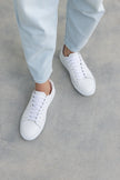 Off White Calfskin Città Sneaker
