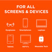 Whoosh - Duo Pouch 100ml & 8ml Screen Shine with 2 Cloths