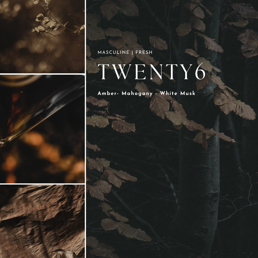 Masculine & Woodsy Candles