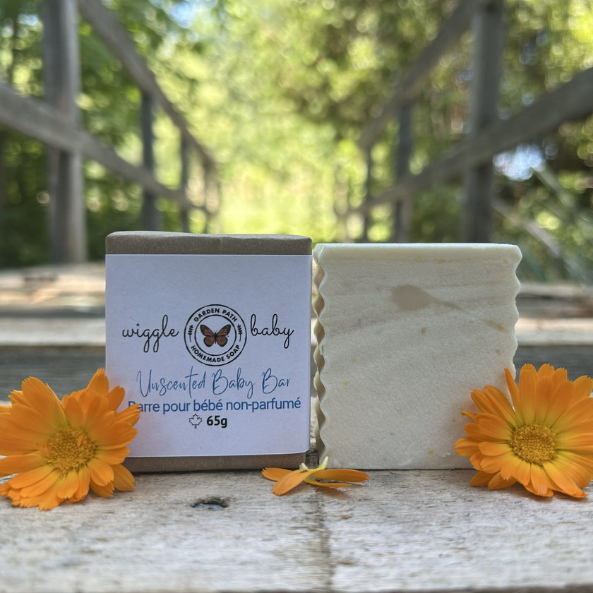 Wiggle Baby Bar Soap | 100% Natural Ingredients | Unscented
