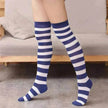 Wild striped long tube bottoming socks