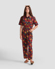 Women's Wild Peonies Print Jumpsuit