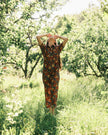 Women's Wild Peonies Print Jumpsuit