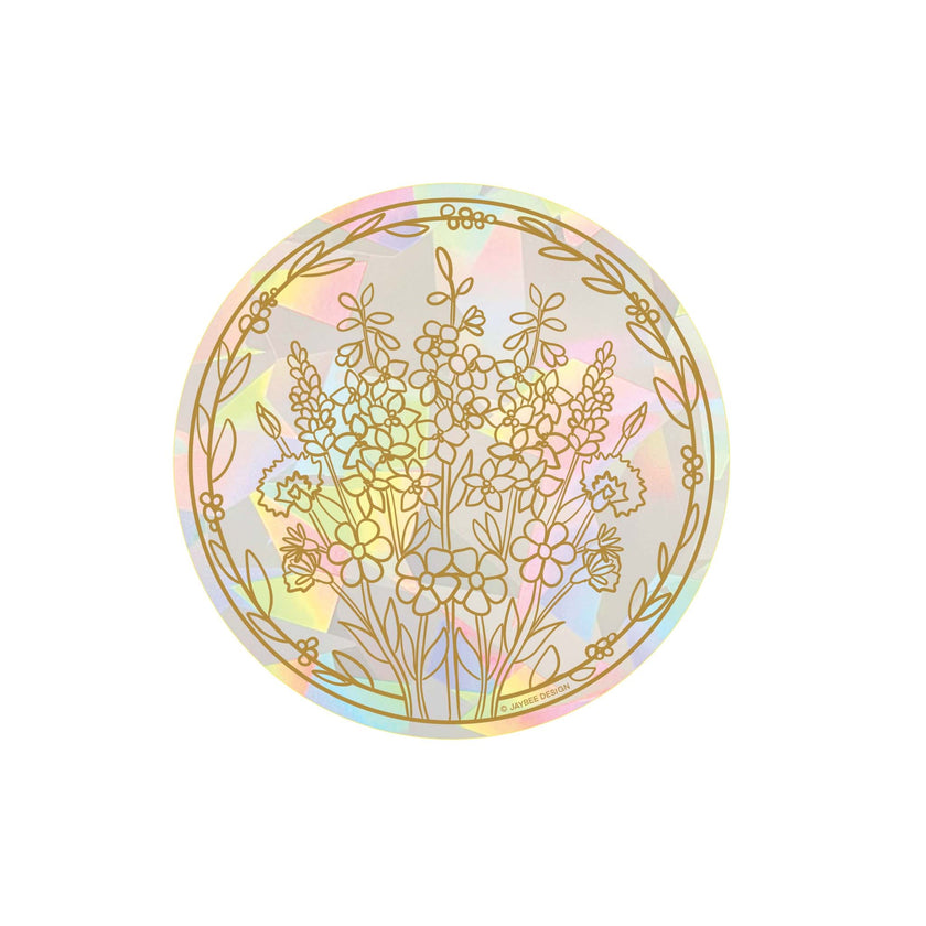 Wildflower Circle Sun Catcher