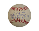 Wilson Alvarez Autographed Rawlings Official Major League Baseball Inscribed 