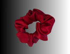 Silk Hair Scrunchie Wine