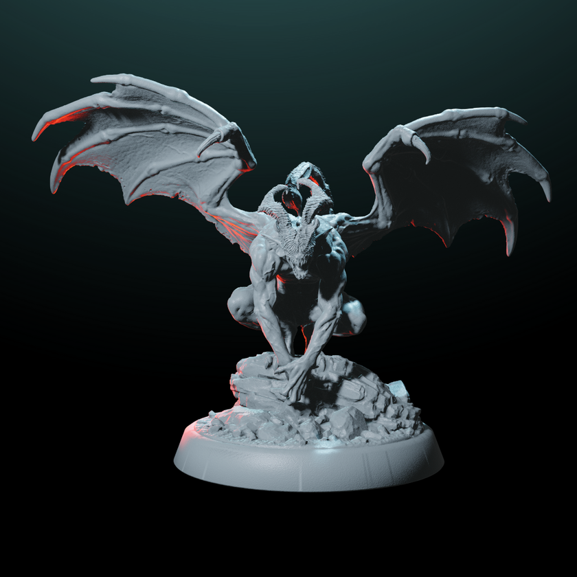 Winged Demon | Medium (1in base) | 5e