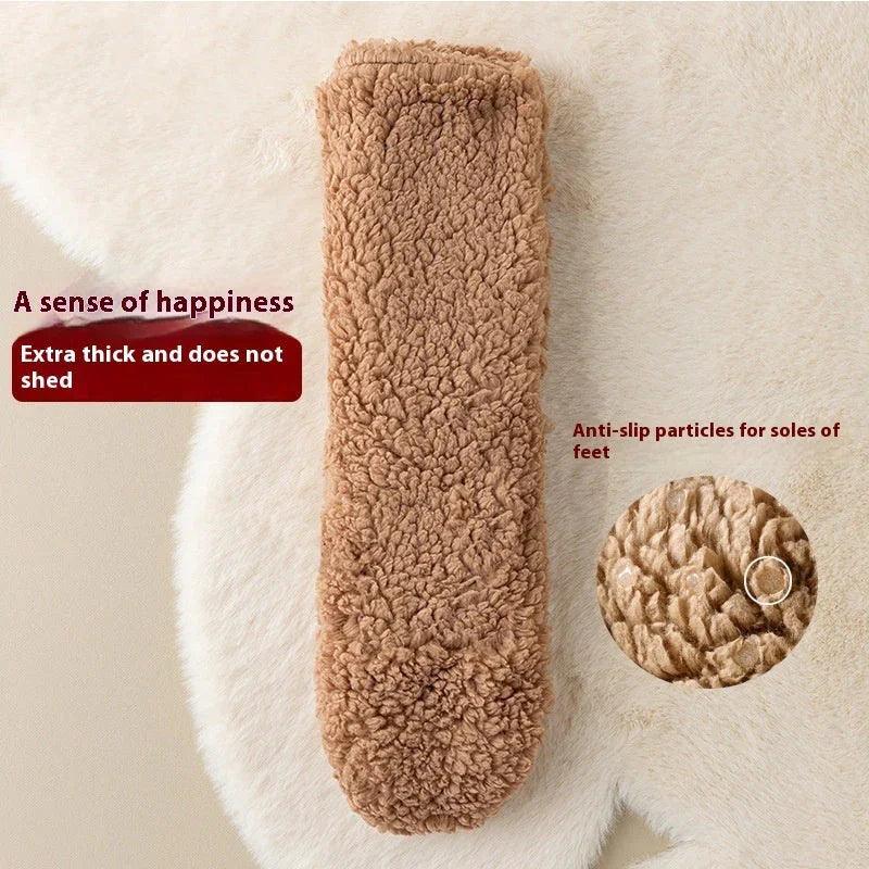 Velvet Socks – Soft Polyester Cotton Warm Women’s Cozy Socks