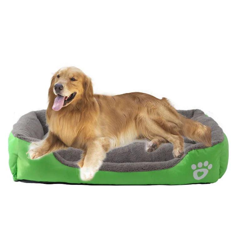 Winter Warm Dog Bed Nest – Moisture-Proof Oxford, PP Cotton Fill, S–XXXL