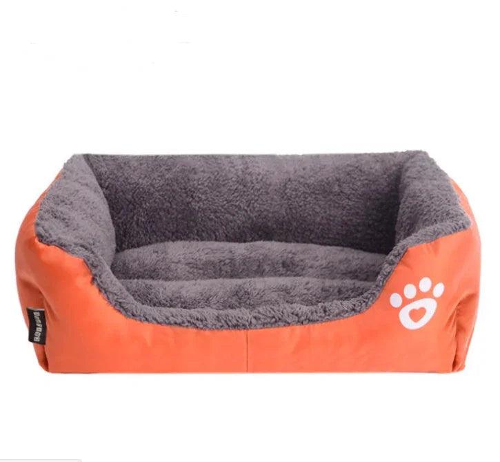 Winter Warm Dog Bed Nest – Moisture-Proof Oxford, PP Cotton Fill, S–XXXL