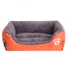 Winter Warm Dog Bed Nest – Moisture-Proof Oxford, PP Cotton Fill, S–XXXL