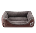 Winter Warm Dog Bed Nest – Moisture-Proof Oxford, PP Cotton Fill, S–XXXL