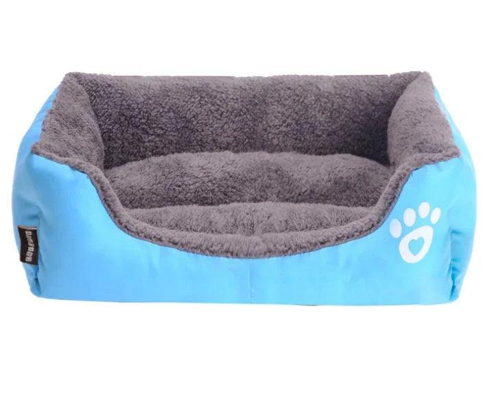 Winter Warm Dog Bed Nest – Moisture-Proof Oxford, PP Cotton Fill, S–XXXL