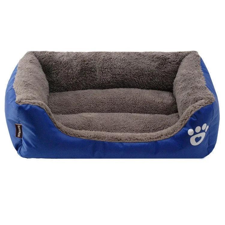 Winter Warm Dog Bed Nest – Moisture-Proof Oxford, PP Cotton Fill, S–XXXL
