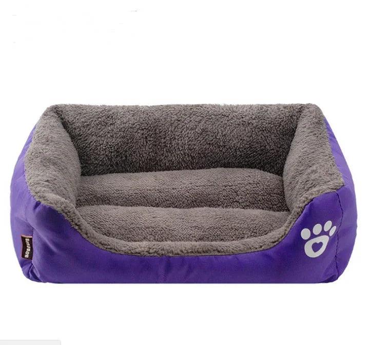 Winter Warm Dog Bed Nest – Moisture-Proof Oxford, PP Cotton Fill, S–XXXL