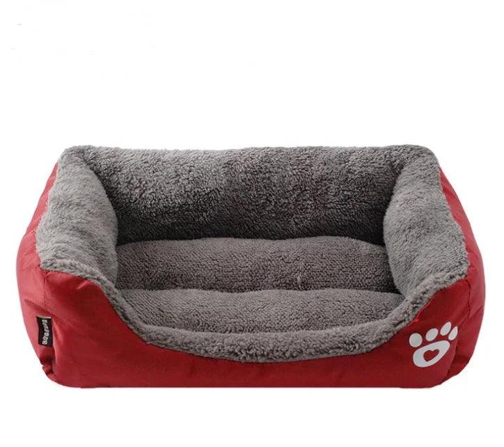 Winter Warm Dog Bed Nest – Moisture-Proof Oxford, PP Cotton Fill, S–XXXL