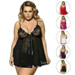 Women Charming Lingerie Big Code Sleepwear Sleep dress