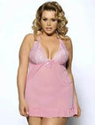 Women Charming Lingerie Big Code Sleepwear Sleep dress