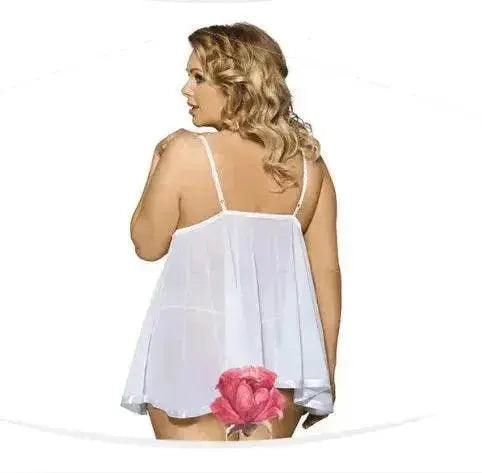 Women Charming Lingerie Big Code Sleepwear Sleep dress