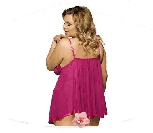 Women Charming Lingerie Big Code Sleepwear Sleep dress