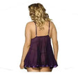 Women Charming Lingerie Big Code Sleepwear Sleep dress