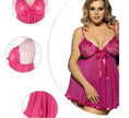 Women Charming Lingerie Big Code Sleepwear Sleep dress