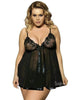 Women Charming Lingerie Big Code Sleepwear Sleep dress