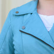 Women's Biker Look Sheep Leather Jacket