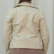 Women's Biker Look Sheep Leather Jacket