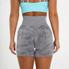 Women's Camo Jacquard Seamless Gym Shorts