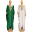 Women's Dress Embroidered Lace Arab  Robe