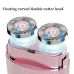 Women's Electric USB Charging & dry battery Double blade body Shaver