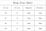 Women's Emerald Zircon Ring Bracelet
