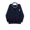 Women's Fashion Loose Mid-length Jacket Lining Set