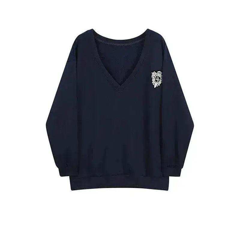 Women's Fashion Loose Mid-length Jacket Lining Set