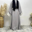 Women's Fashion Patchwork Lace Arab  Robe