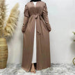Women's Fashion Simple Solid Color Arab  Cardigan