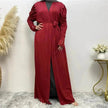 Women's Fashion Simple Solid Color Arab  Cardigan
