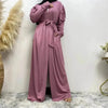 Women's Fashion Simple Solid Color Arab  Cardigan