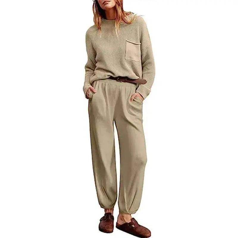 Women's Fashion Two piece Track Casual Suit.