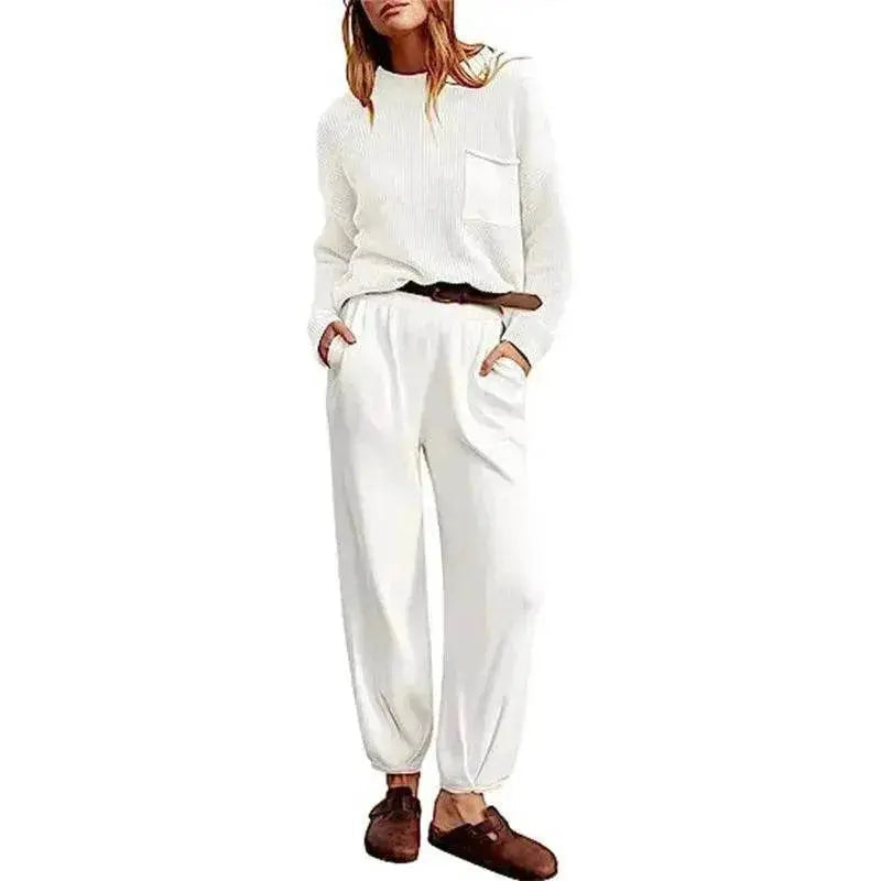 Women's Fashion Two piece Track Casual Suit.